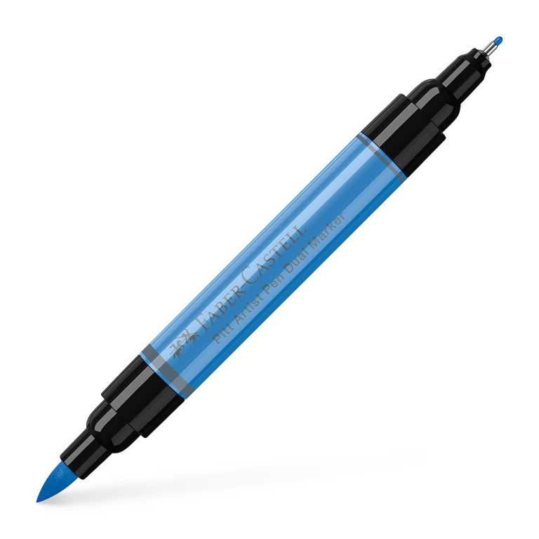 Pitt Artist Pen Dual Marker Albastru Ultramarin 120 Faber-Castell