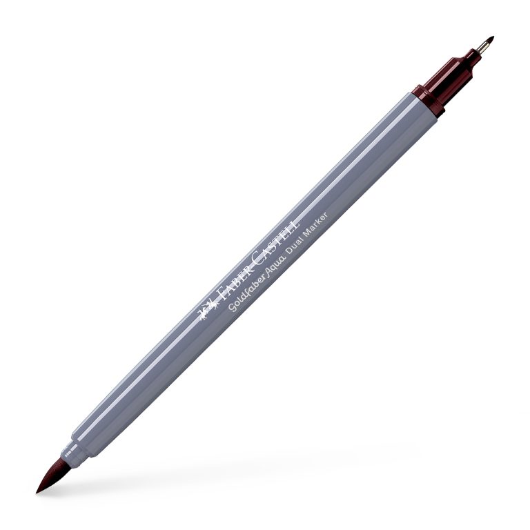 Marker Solubil 2 Capete Goldfaber Violet Caput Mortum 263 Faber-Castell