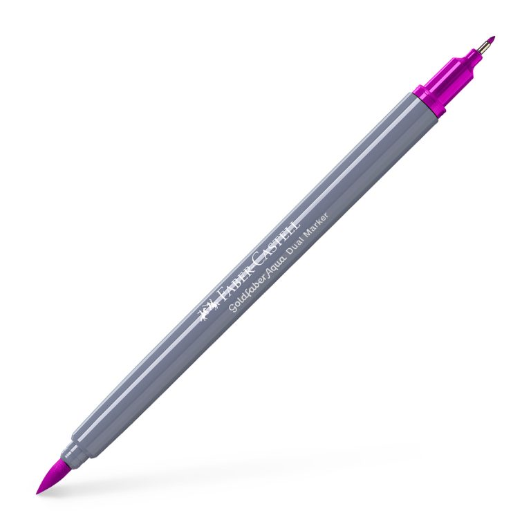 Marker Solubil 2 Capete Goldfaber Magenta 228 Faber-Castell