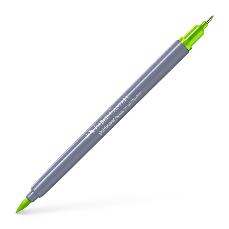 Marker Solubil 2 Capete Goldfaber Verde Deschis 171 Faber-Castell