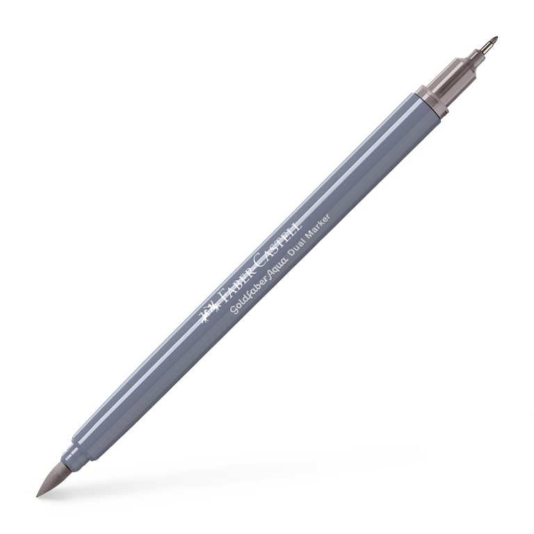 Marker Solubil 2 Capete Goldfaber Gri Cald Iii 272 Faber-Castell