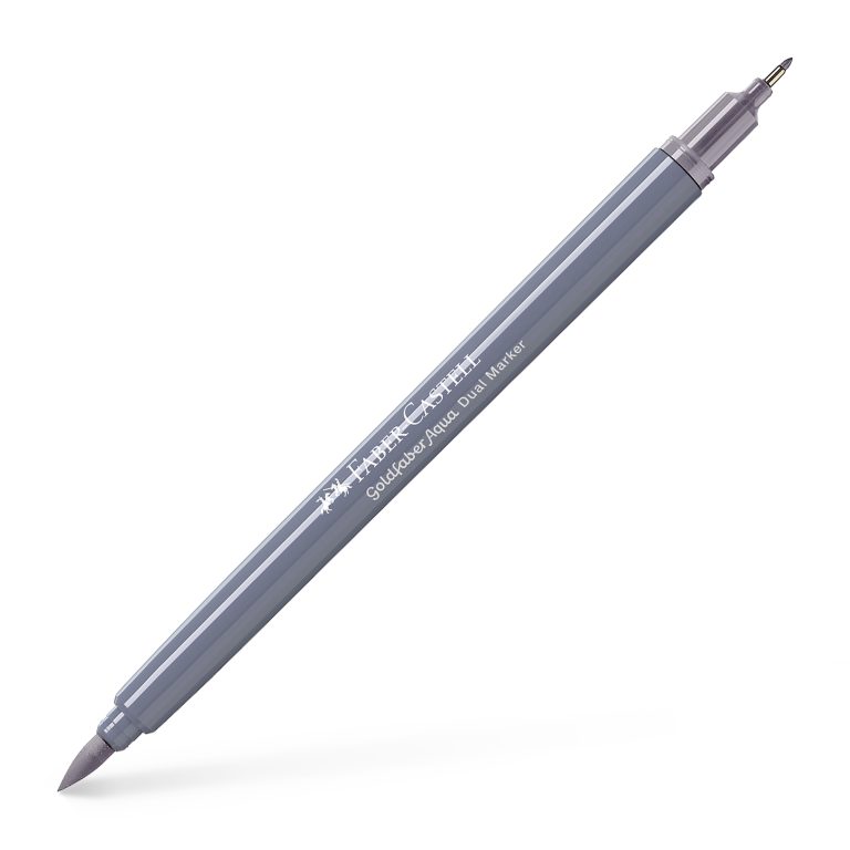 Marker Solubil 2 Capete Goldfaber Gri Purpuriu 279 Faber-Castell