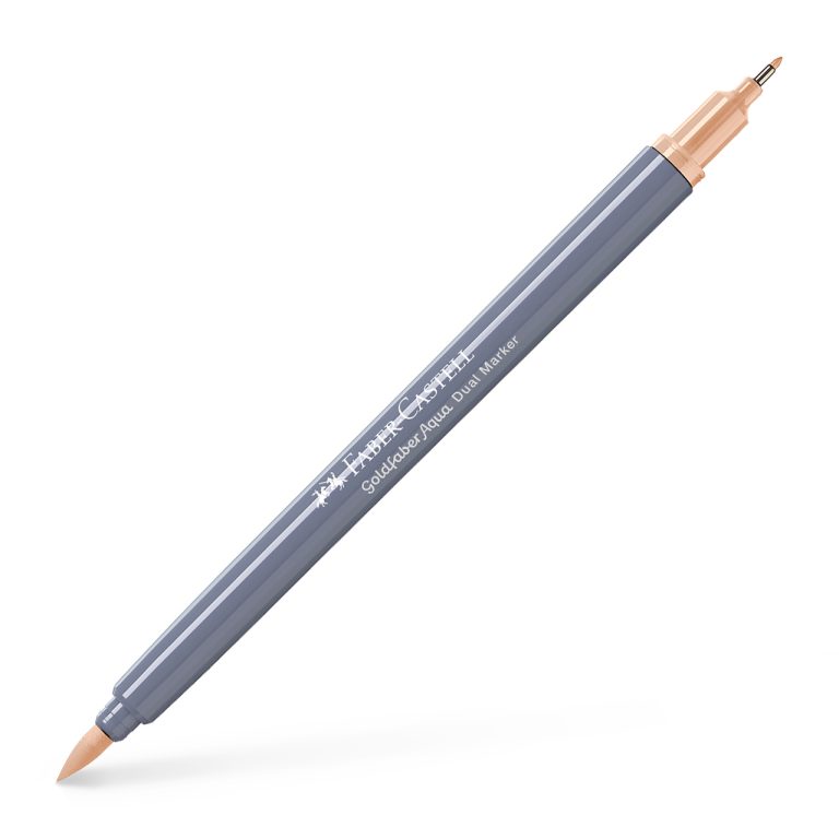 Marker Solubil 2 Capete Goldfaber Nisipiu 281 Faber-Castell