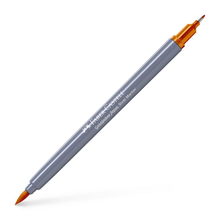 Marker Solubil 2 Capete Goldfaber Ocru Deschis 183 Faber-Castell