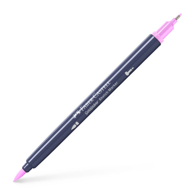 Sketch Marker 2 Capete Magenta Deschis 119 Goldfaber Faber-Castell