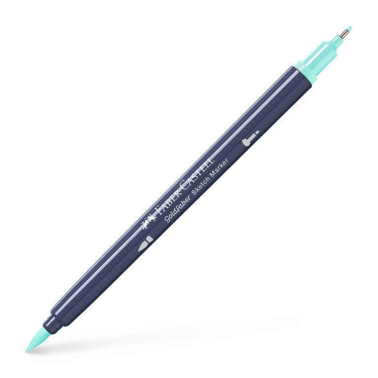 Sketch Marker 2 Capete Bleu Aqua 240 Goldfaber Faber-Castell