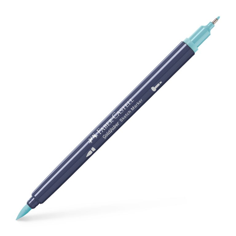 Sketch Marker 2 Capete Turcoaz Vintage 311 Goldfaber Faber-Castell