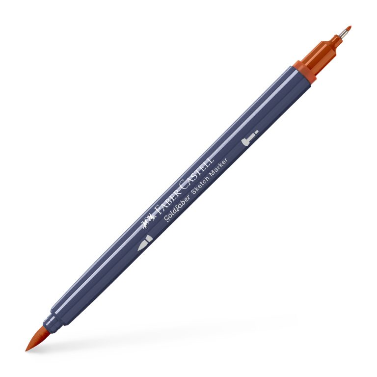 Sketch Marker 2 Capete Siena Ars Deschis 383 Goldfaber Faber-Castell