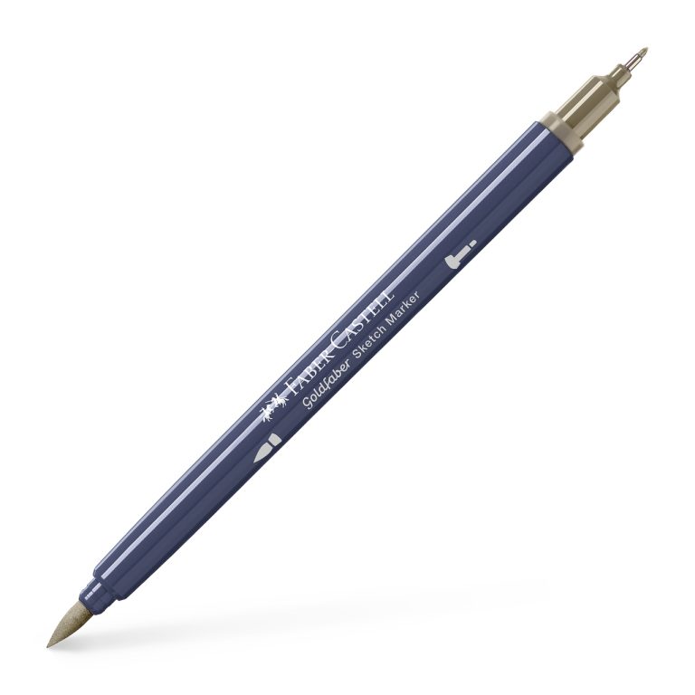 Sketch Marker 2 Capete Gri Cald V 274 Goldfaber Faber-Castell
