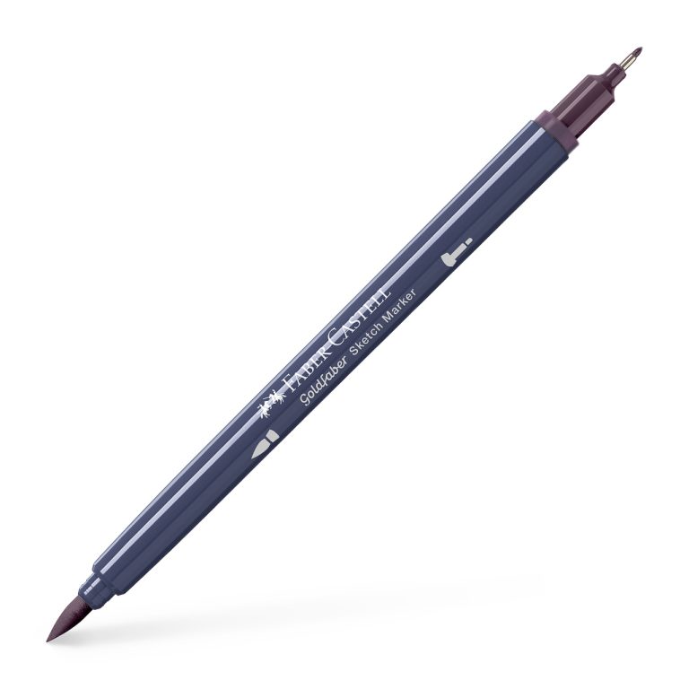 Sketch Marker 2 Capete Mov Prafuit 347 Goldfaber Faber-Castell