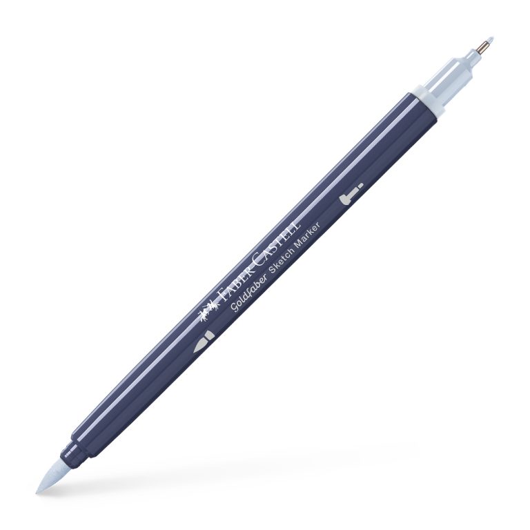 Sketch Marker 2 Capete Gri Rece Xi 241 Goldfaber Faber-Castell