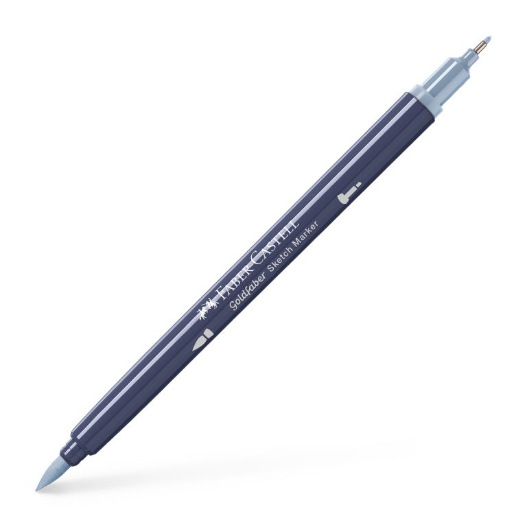 Sketch Marker 2 Capete Gri Rece Xii 242 Goldfaber Faber-Castell