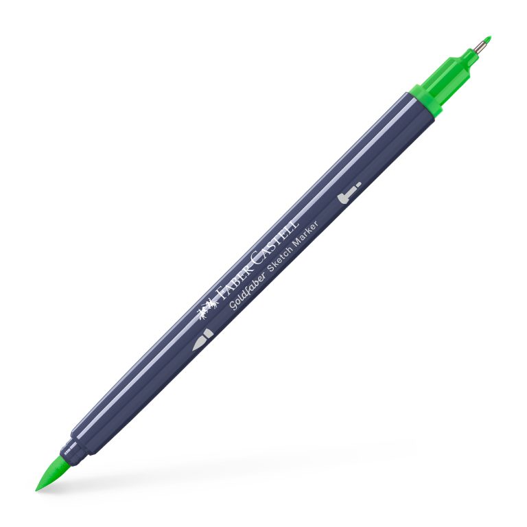 Sketch Marker 2 Capete Verde Frunza 112 Goldfaber Faber-Castell