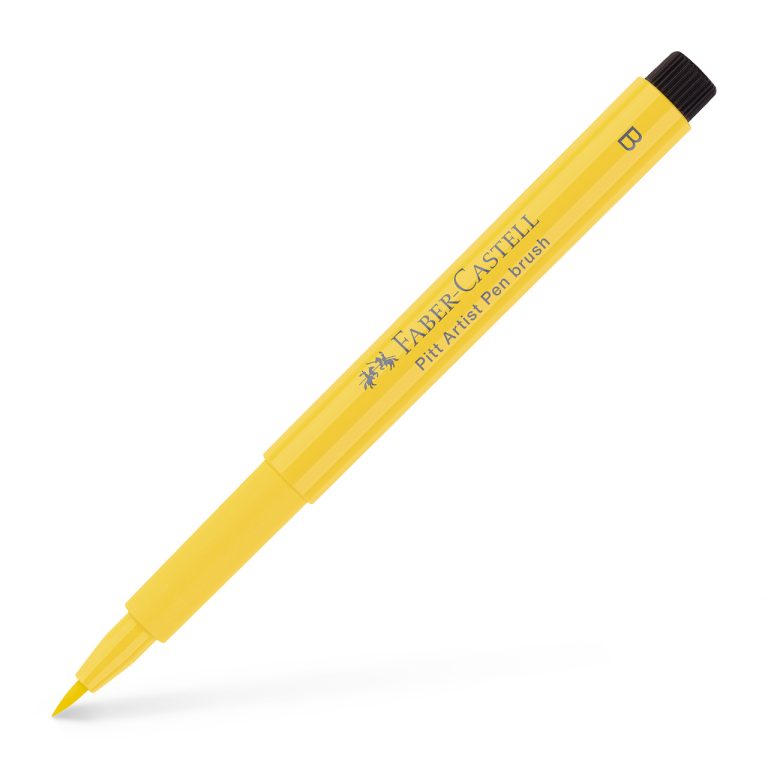 Pitt Artist Pen Brush Galben Cadmium Inchis Faber-Castell
