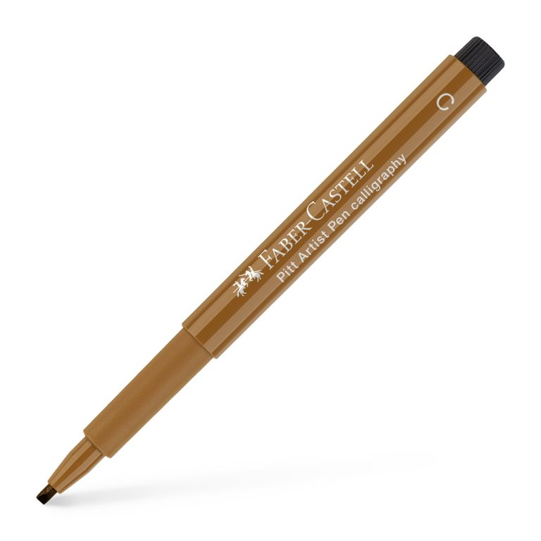 Pitt Artist Pen Caligrafic Maro Umbra Faber-Castell