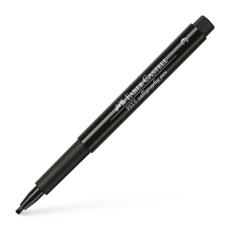 Pitt Artist Pen Caligrafic Negru Faber-Castell