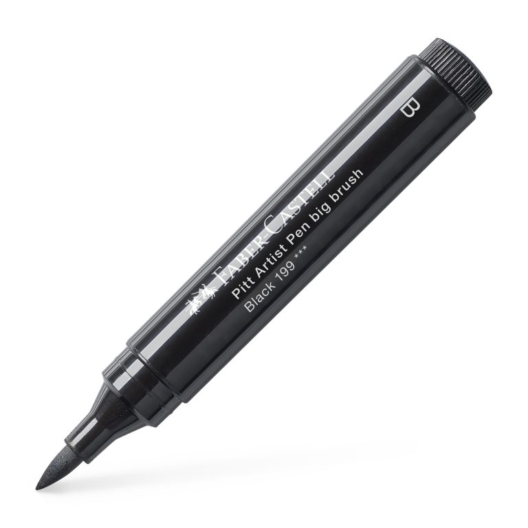 Pitt Artist Pen Big Brush Negru Faber-Castell