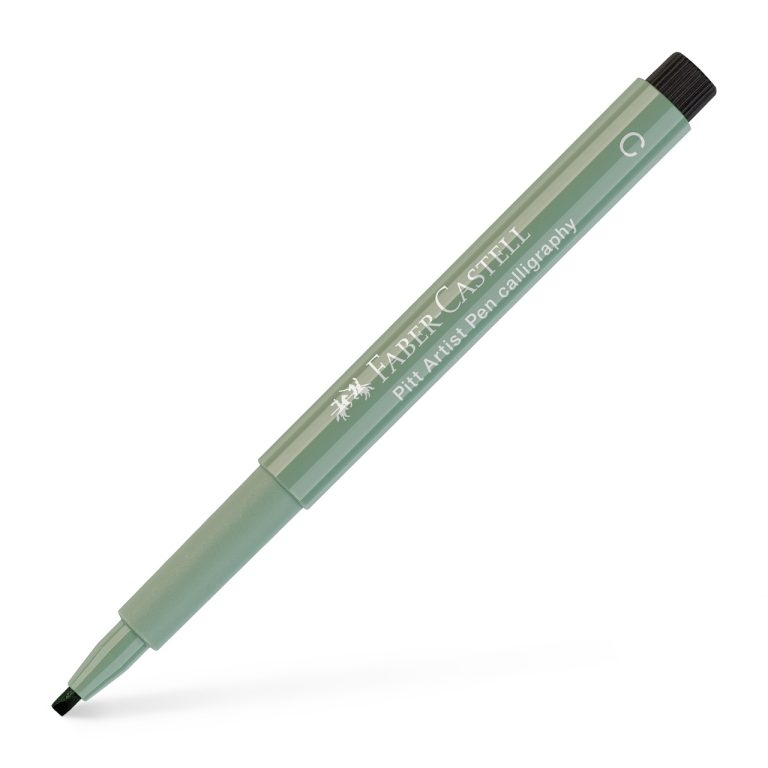 Pitt Artist Pen Caligrafic Gri Cald Iii Faber-Castell