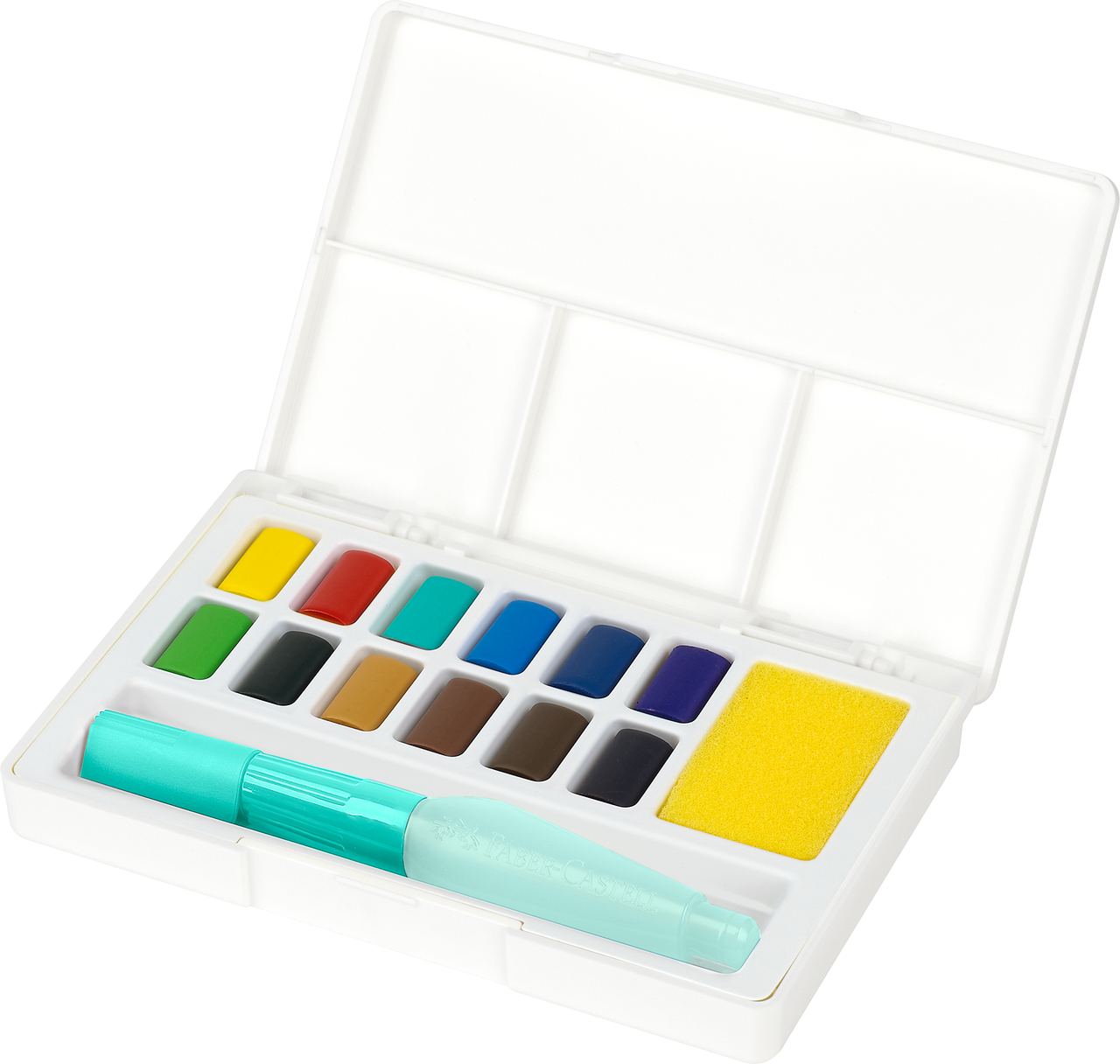 Acuarele 12 Culori Tropical Creative Studio Faber-Castell