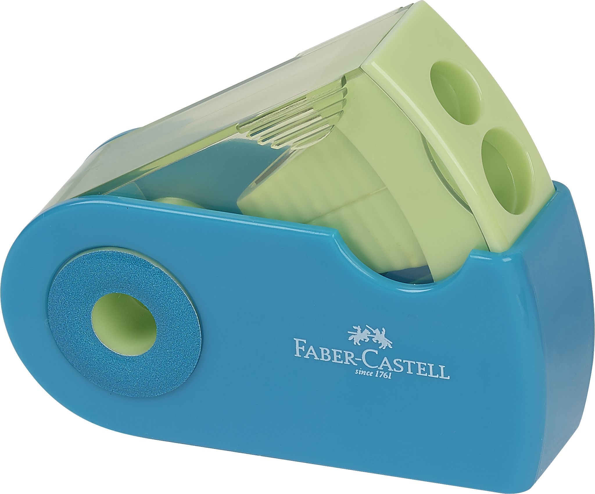 Ascutitoare Plastic Dubla Sleeve Trend 2019 Faber-Castell