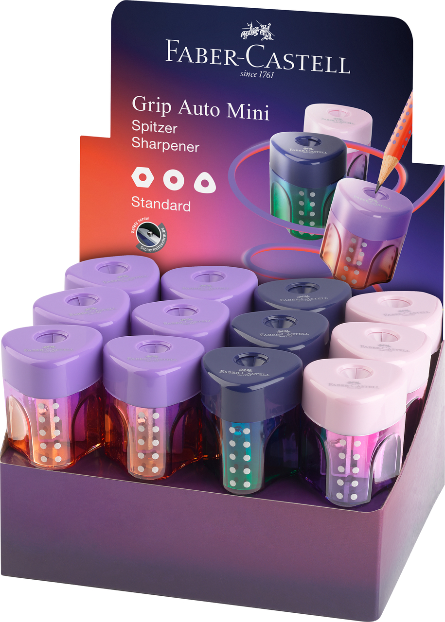 Ascutitoare Plastic Simpla Grip Trend Flow Faber-Castell