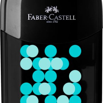 Ascutitoare Cu Radiera Two Tone Negru Cul Asortate 2022 Faber-Castell