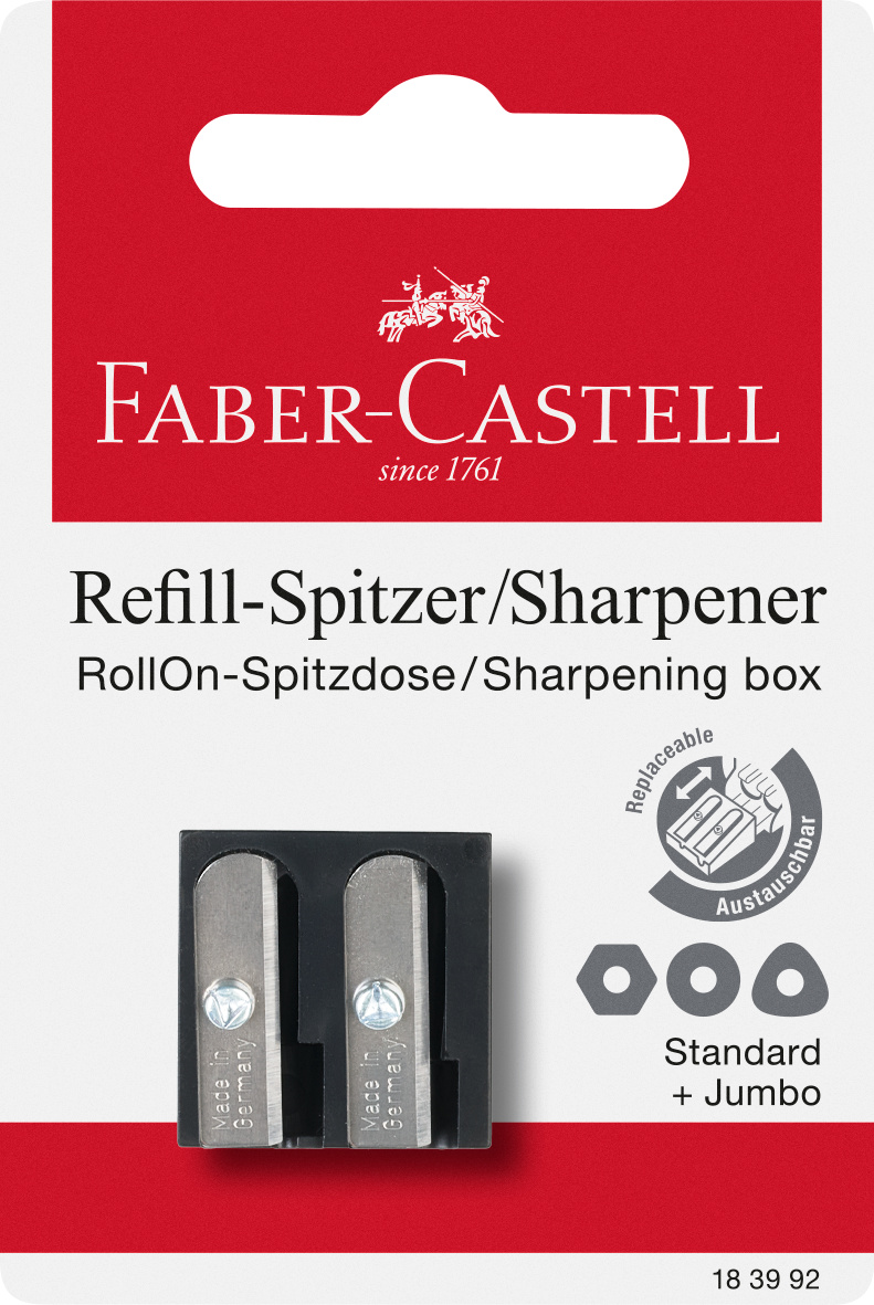 Blister Ascutitoare Dubla Rezerva Pt Sparkle Faber-Castell