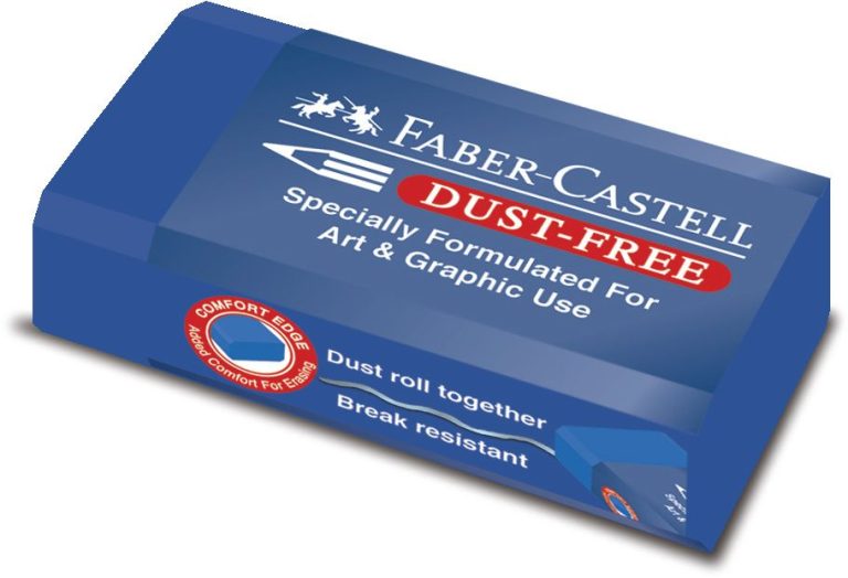 Radiera Creion Dust Free Albastra Art&Graphic 24 Faber-Castell