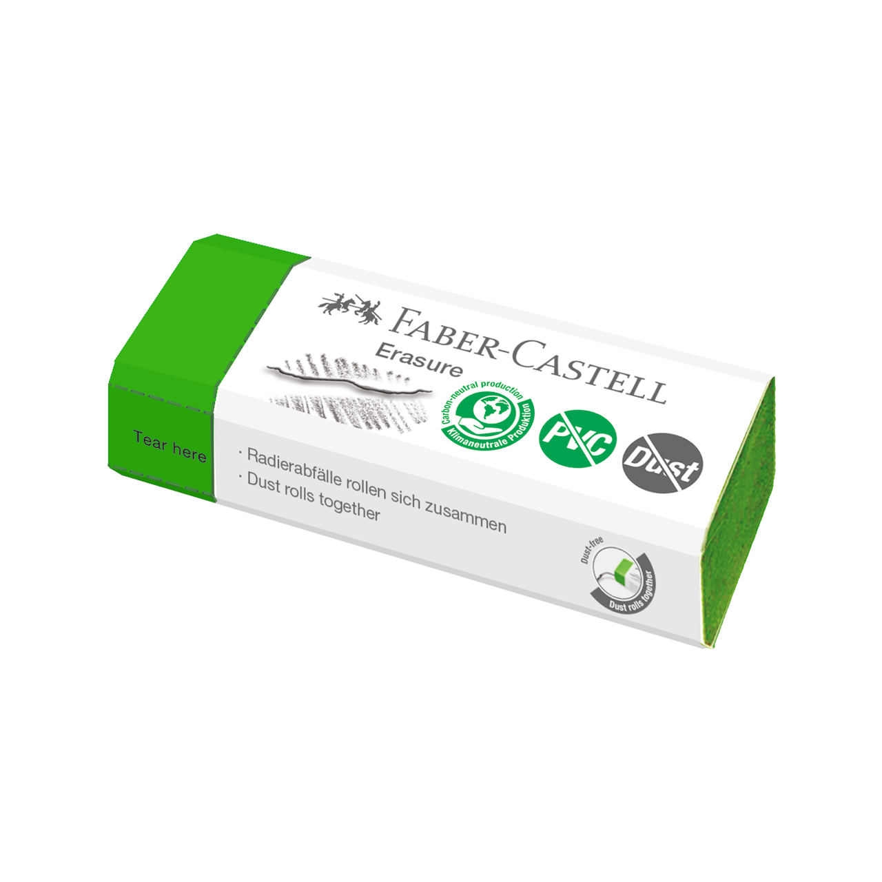 Radiera Creion Pvc&Dust Free 20 Faber-Castell