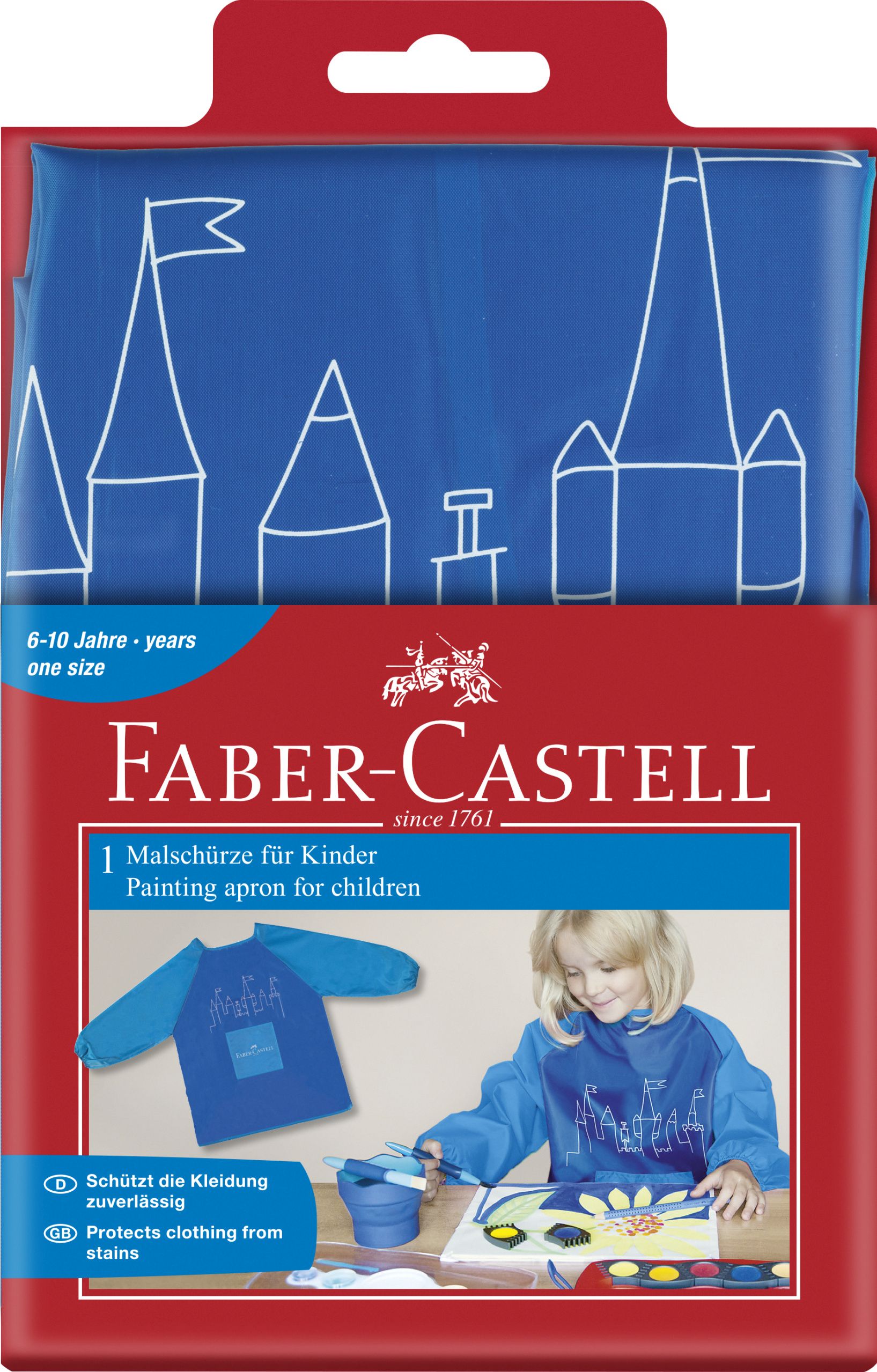 Sortulet Pentru Pictura Albastru Faber-Castell