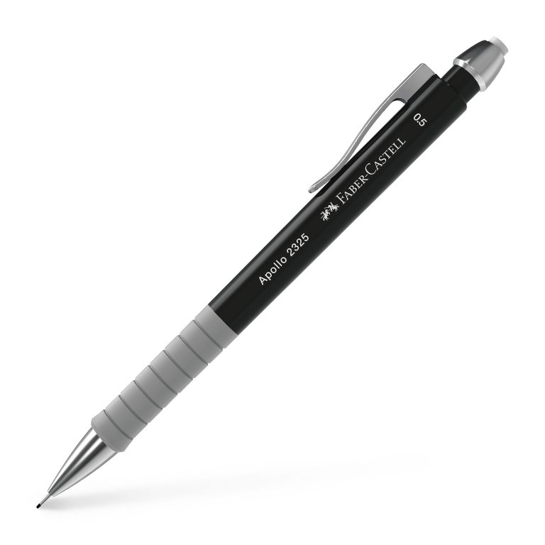 Creion Mecanic 0.5mm Negru Apollo Faber-Castell