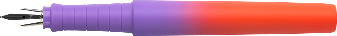 Stilou Poly Pen Flow Violet-Portocaliu M Faber-Castell