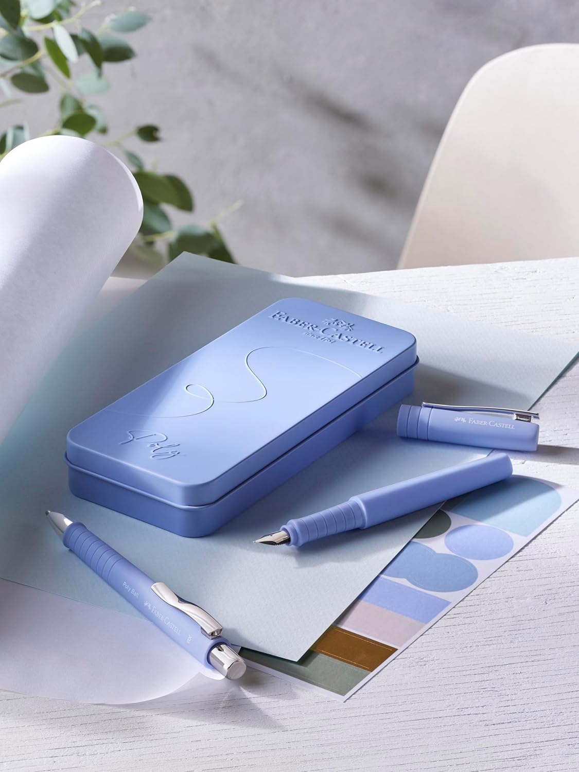 Set Stilou B + Pix Xb Poly Lila Faber-Castell