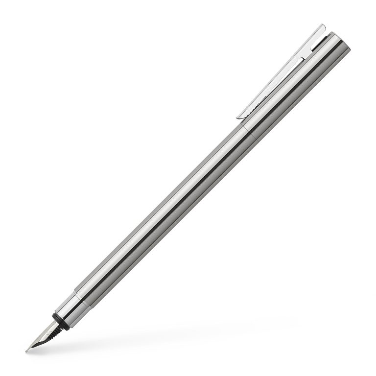 Stilou Neo Slim Metal Lucios Ef Faber-Castell