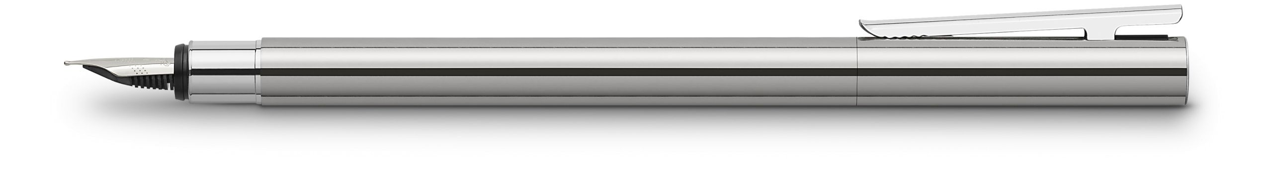 Stilou Neo Slim Metal Lucios Ef Faber-Castell