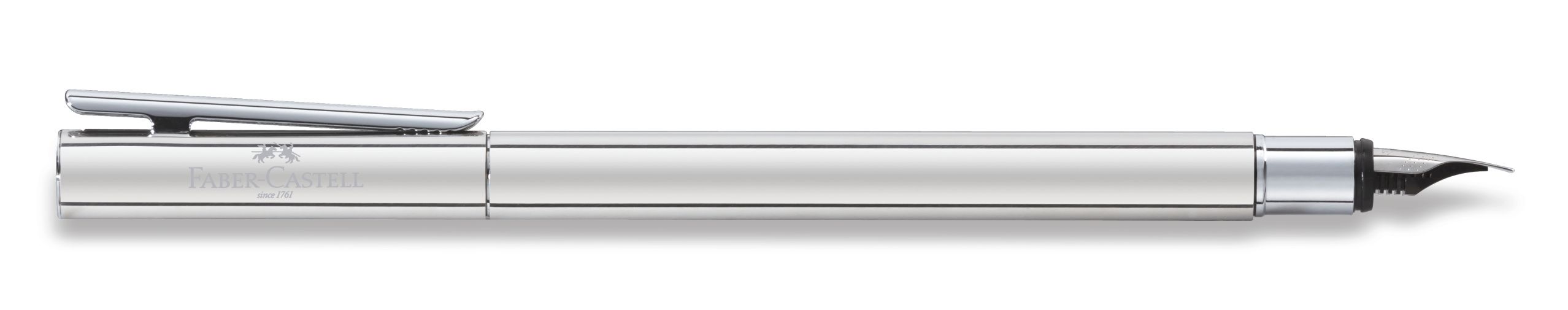 Stilou Neo Slim Metal Lucios Ef Faber-Castell