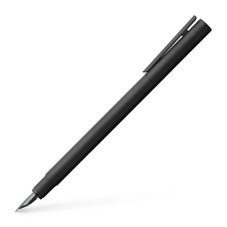 Stilou Neo Slim Metal Negru Ef Faber-Castell