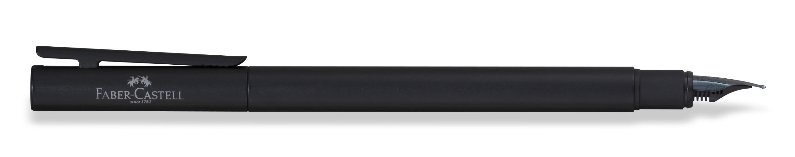 Stilou Neo Slim Metal Negru Ef Faber-Castell