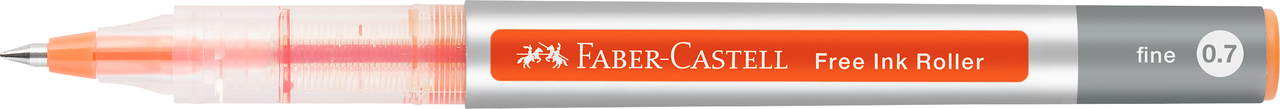 Roller Free Ink 0.7mm Portocaliu Faber-Castell