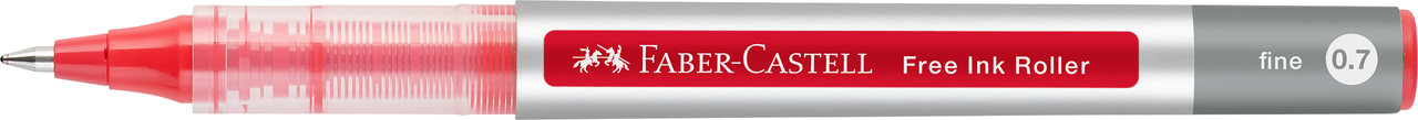 Roller Free Ink 0.7mm Rosu Faber-Castell