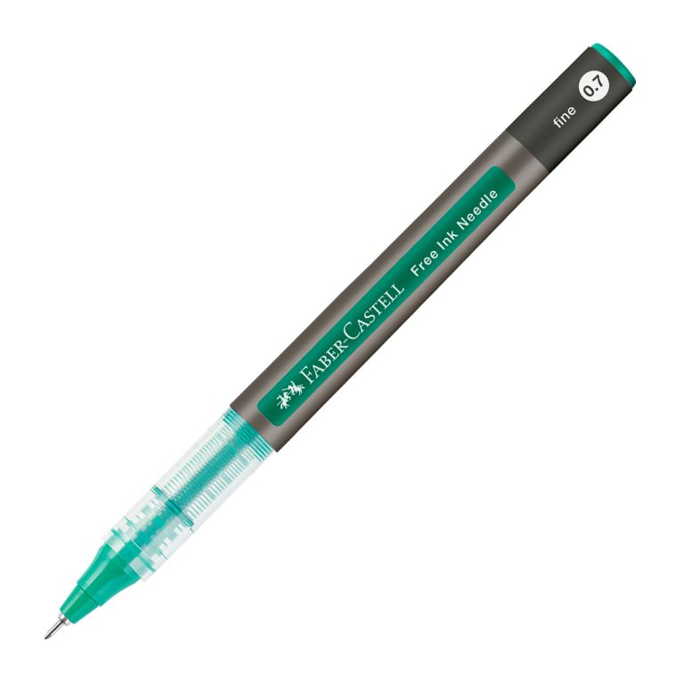 Roller Free Ink Needle 0.7mm Verde Faber-Castell