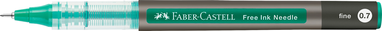 Roller Free Ink Needle 0.7mm Verde Faber-Castell