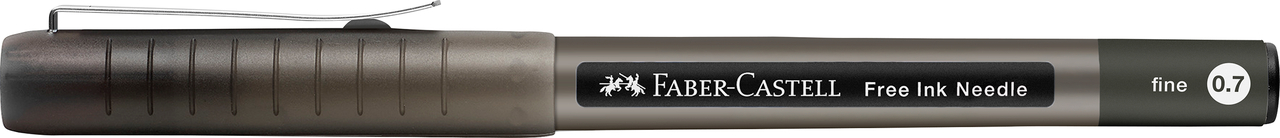 Roller Free Ink Needle 0.7mm Negru Faber-Castell