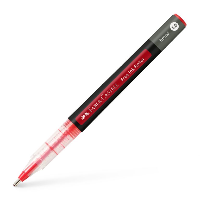 Roller Free Ink 1.5mm Rosu Faber-Castell