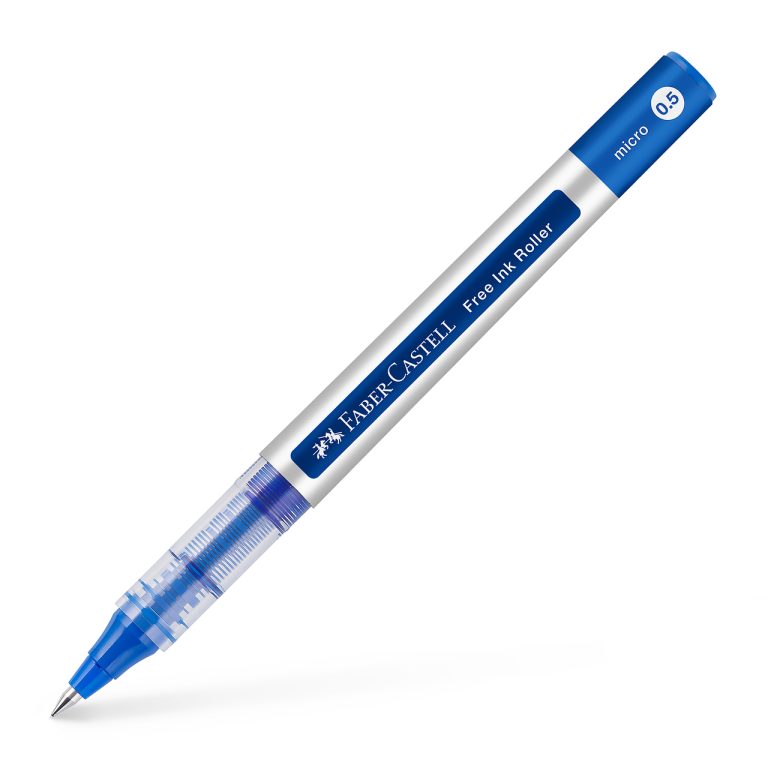 Roller Free Ink 0.5mm Albastru Faber-Castell