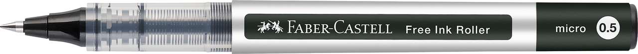 Roller Free Ink 0.5mm Negru Faber-Castell