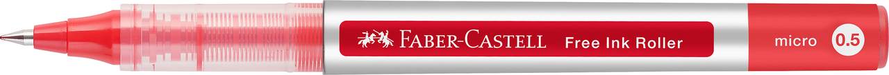 Roller Free Ink 0.5mm Rosu Faber-Castell