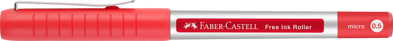 Roller Free Ink 0.5mm Rosu Faber-Castell