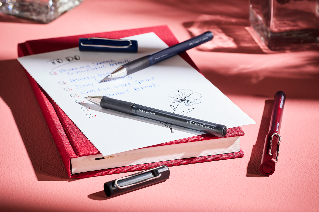 Pix Cu Gel 1.0mm Beyond Albastru Faber-Castell