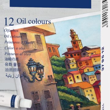 Culori Uleiuri 12 Culori 9ml Faber-Castell
